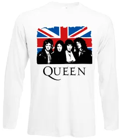 Лонгслив Queen гітара Белый фото Лонгслив Queen гітара Белый фото