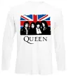 Лонгслив Queen прапор Великої Британії Белый фото