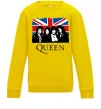 Детский Свитшот Queen прапор Великої Британії Солнечно желтый фото