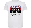 Дитяча футболка Queen прапор Великої Британії Білий фото