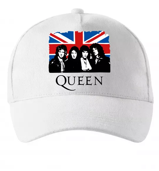 Кепка Queen прапор Великої Британії Белый фото