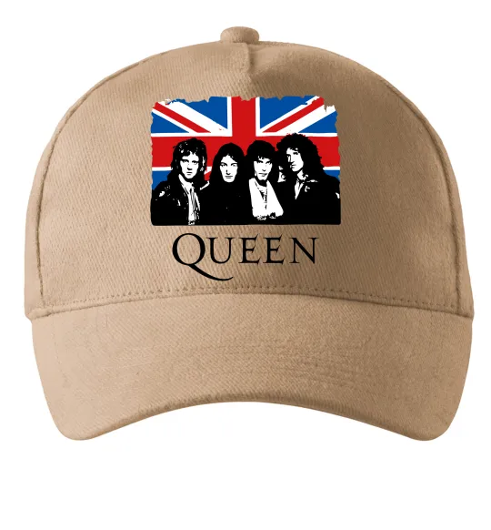 Кепка Queen прапор Великої Британії Пісочний фото
