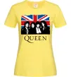 Женская футболка Queen прапор Великої Британії Лимонный фото