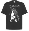 Футболка Оверсайз Freddie Mercury Queen Черный фото