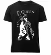 Чоловіча преміум футболка Freddie Mercury Queen Чорний фото