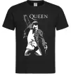 Мужская футболка Freddie Mercury Queen Черный фото