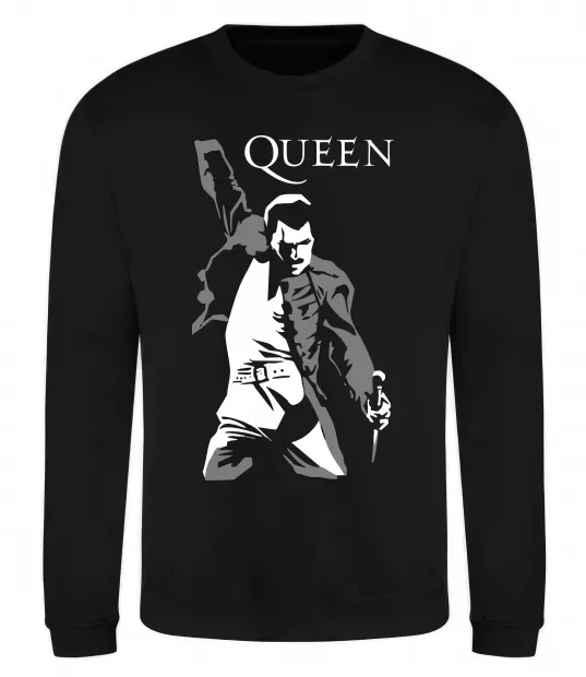 Світшот Freddie Mercury Queen Чорний фото