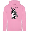 Мужская толстовка (худи) Freddie Mercury Queen Розовый фото