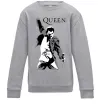 Детский Свитшот Freddie Mercury Queen Серый меланж фото