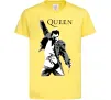Детская футболка Freddie Mercury Queen Лимонный фото