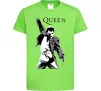 Детская футболка Freddie Mercury Queen Лаймовый фото