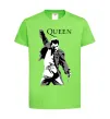Детская футболка Freddie Mercury Queen Лаймовый фото