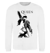Світшот Freddie Mercury Queen Білий фото