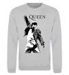 Світшот Freddie Mercury Queen Сірий меланж фото