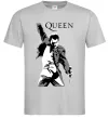 Мужская футболка Freddie Mercury Queen Серый фото
