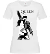 Женская футболка Freddie Mercury Queen Белый фото