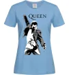 Женская футболка Freddie Mercury Queen Голубой фото