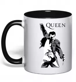 Чашка с цветной ручкой