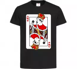 Дитяча футболка Queen карта Чорний фото