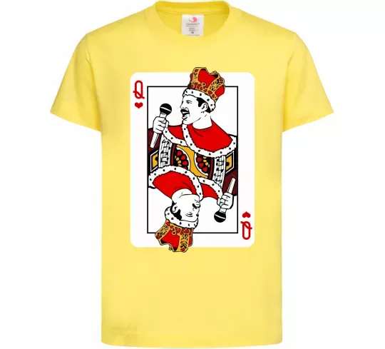 Дитяча футболка Queen карта Лимонний фото