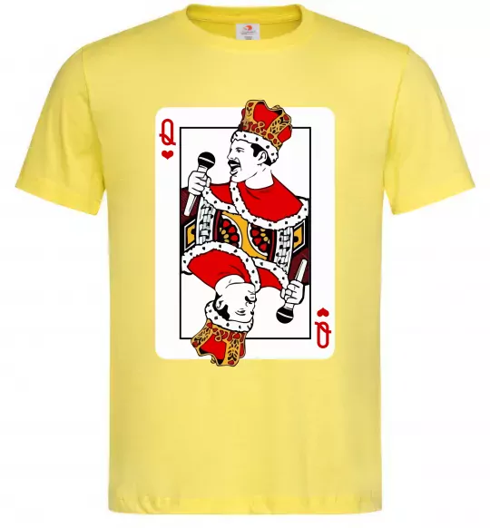 Чоловіча футболка Queen карта Лимонний фото