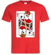 Чоловіча футболка Queen карта Червоний фото