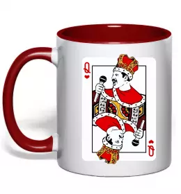 Чашка с цветной ручкой