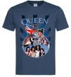 Мужская футболка Queen гітара Темно-синий фото