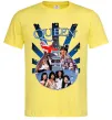 Мужская футболка Queen гітара Лимонный фото