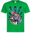 Мужская футболка Queen гітара Зеленый фото
