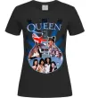 Жіноча футболка Queen гітара Чорний фото