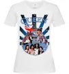 Жіноча футболка Queen гітара Білий фото