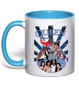 Чашка с цветной ручкой