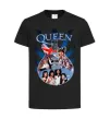 Дитяча футболка Queen гітара Чорний фото