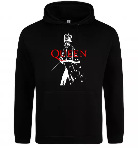 Жіноча толстовка (худі) Freddie Mercury Чорний фото