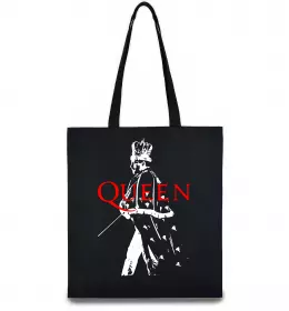 Эко-сумка Queen logo Черный фото