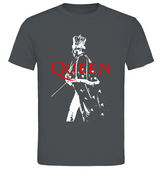 Мужская футболка Freddie Mercury Графит фото