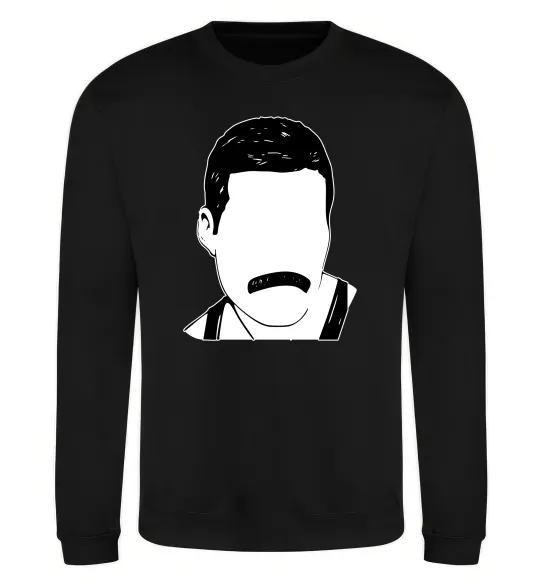 Свитшот Freddie Mercury вуса Черный фото