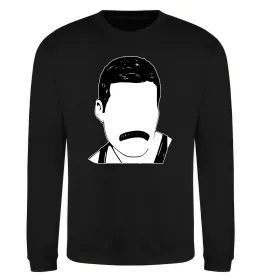 Свитшот Freddie Mercury вуса Черный фото