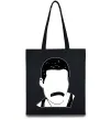 Еко-сумка Freddie Mercury вуса Чорний фото