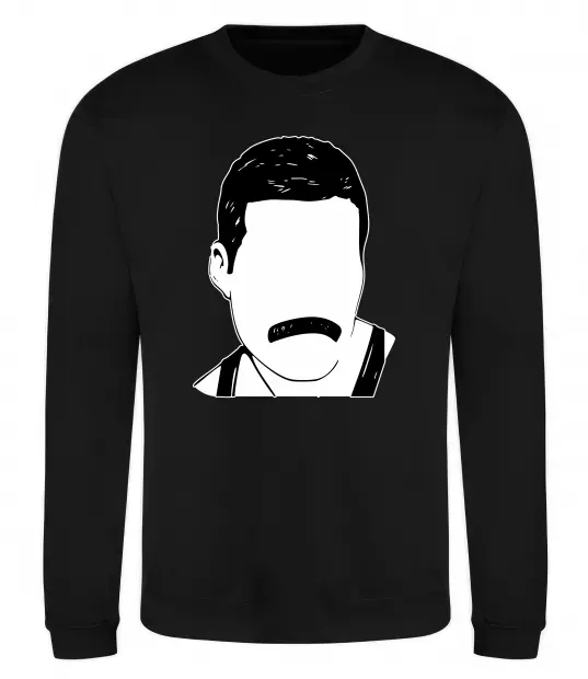 Свитшот Freddie Mercury вуса Черный фото
