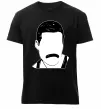 Мужская премиум футболка Freddie Mercury вуса Черный фото