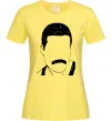 Жіноча футболка Freddie Mercury вуса Лимонний фото