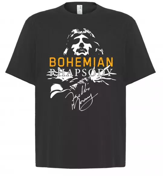 Футболка Оверсайз Bohemian Rhapsody Чорний фото