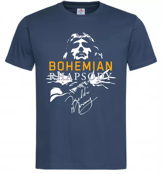 Чоловіча футболка Bohemian Rhapsody Темно-синій фото