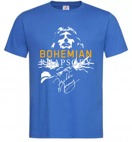 Чоловіча футболка Bohemian Rhapsody Яскраво-синій фото