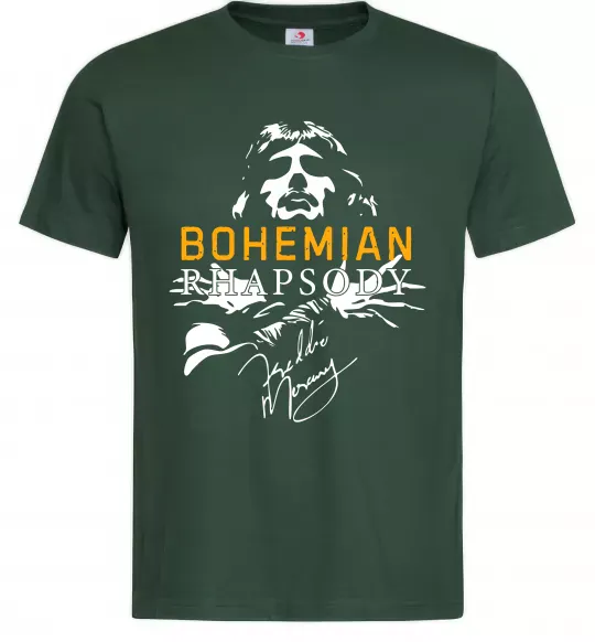 Чоловіча футболка Bohemian Rhapsody Темно-зелений фото