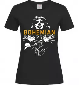 Жіноча футболка Bohemian Rhapsody Чорний фото