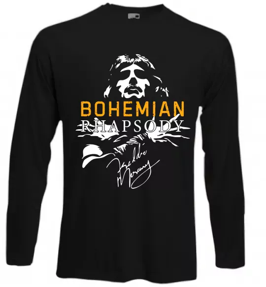 Лонгслів Bohemian Rhapsody Чорний фото