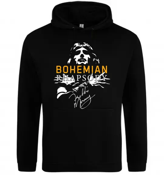 Чоловіча толстовка (худі) Bohemian Rhapsody Чорний фото